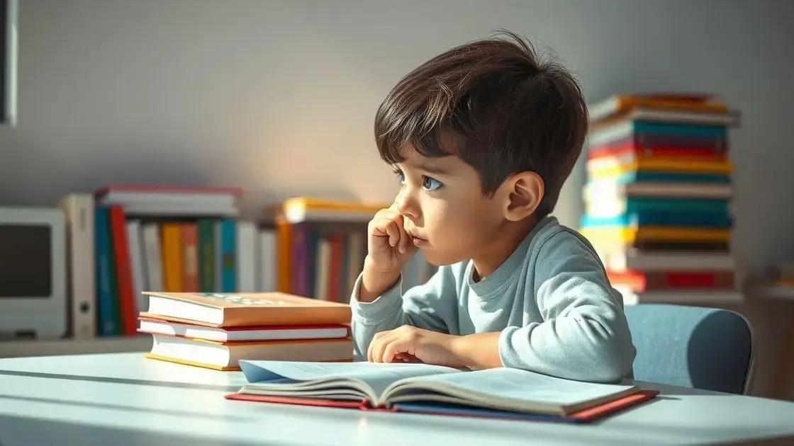Causas possíveis das dificuldades de aprendizagem em crianças?
Causas possíveis das dificuldades de aprendizagem em crianças?